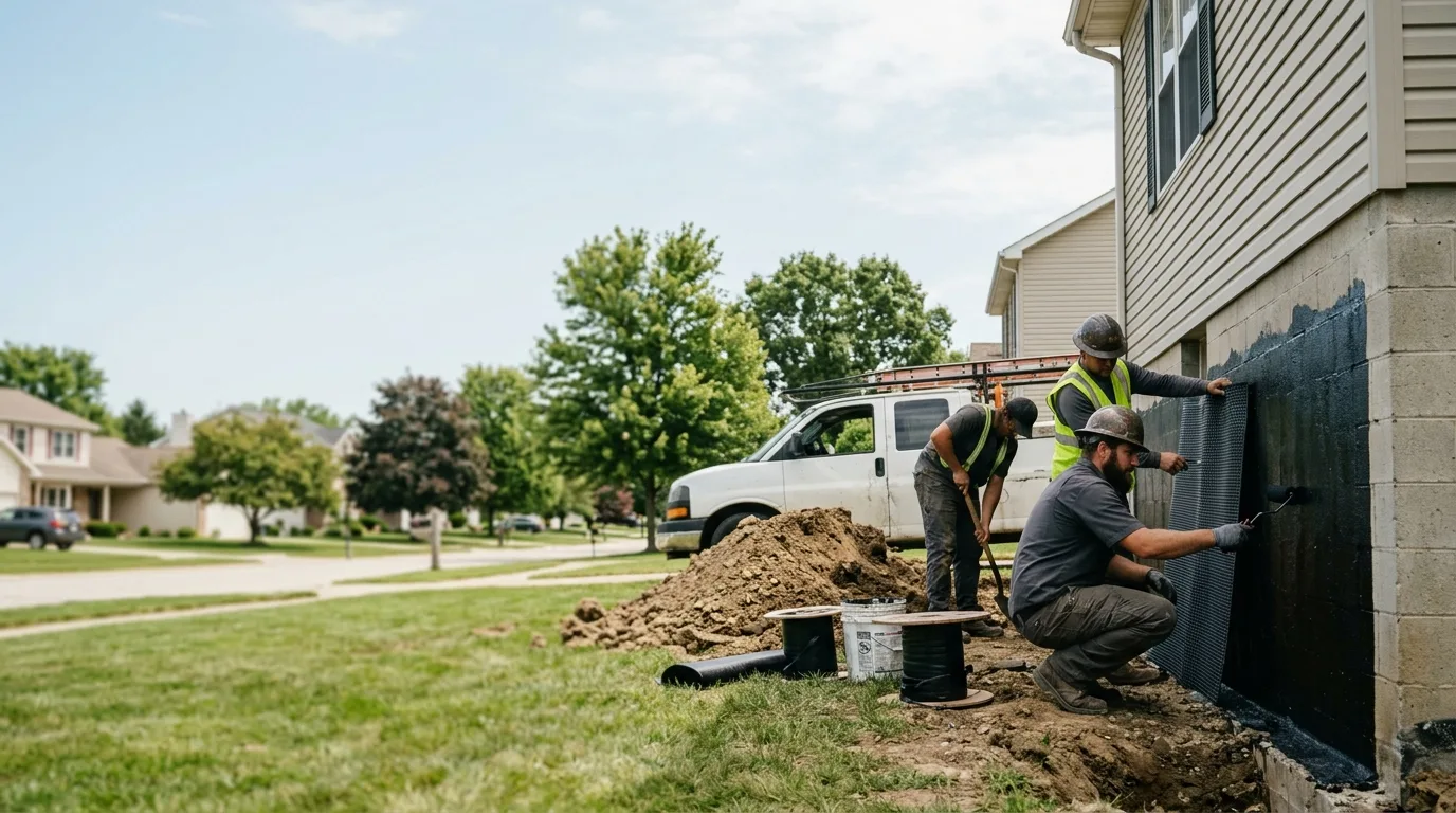 Basement Waterproofing in Elizabeth, IL near me